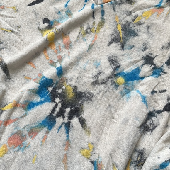 Taupe paint splatter dress - Picture 6 of 12